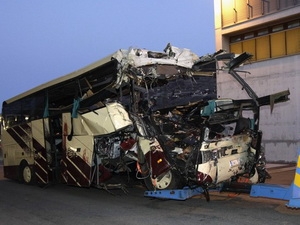 22 trẻ em thiệt mạng bởi tai nạn xe buýt thảm khốc